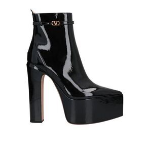 VALENTINO GARAVANI 165mm Tan-go leather boots with logo